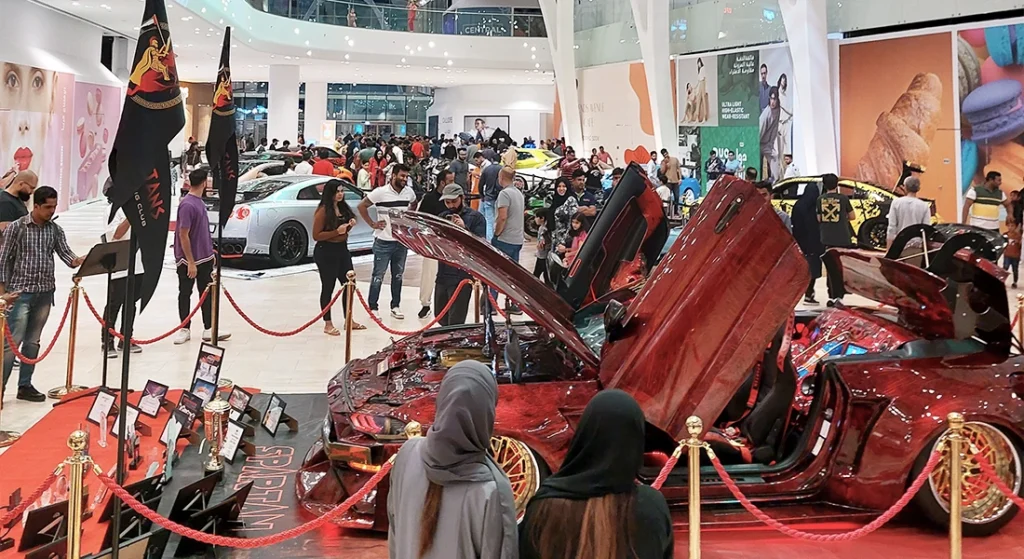 Cars Motors Event in Dubai Silicon Central Mall