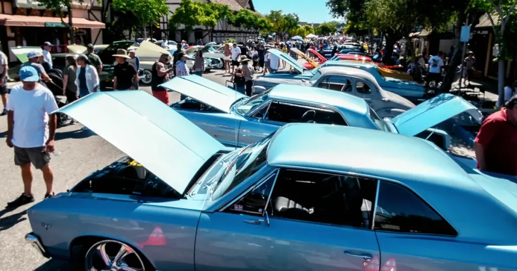 Vikings of Solvang classic car show