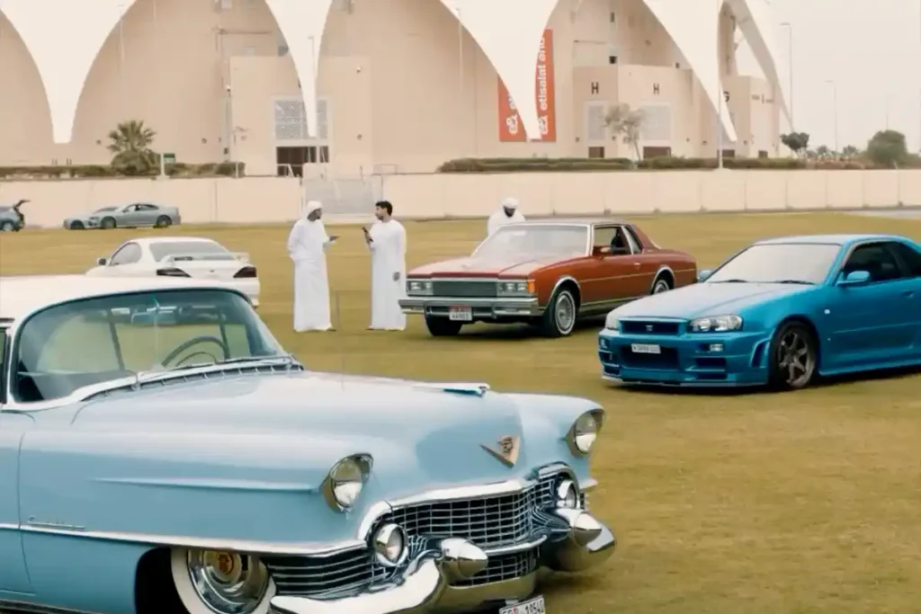 Yas Island Classic Car & Sports Car Gathering