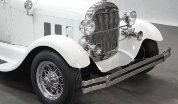 
									Classic Car 1929 Ford Model A in Stunning White full								