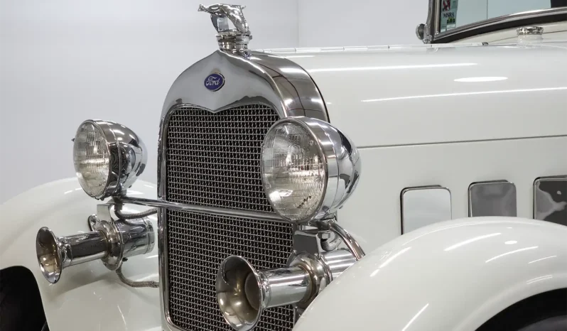 
								Classic Car 1929 Ford Model A in Stunning White full									