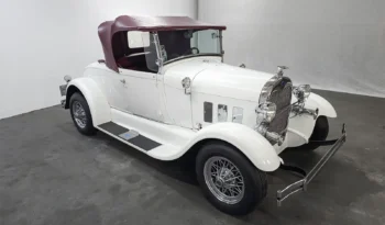 Classic Car 1929 Ford Model A in Stunning White