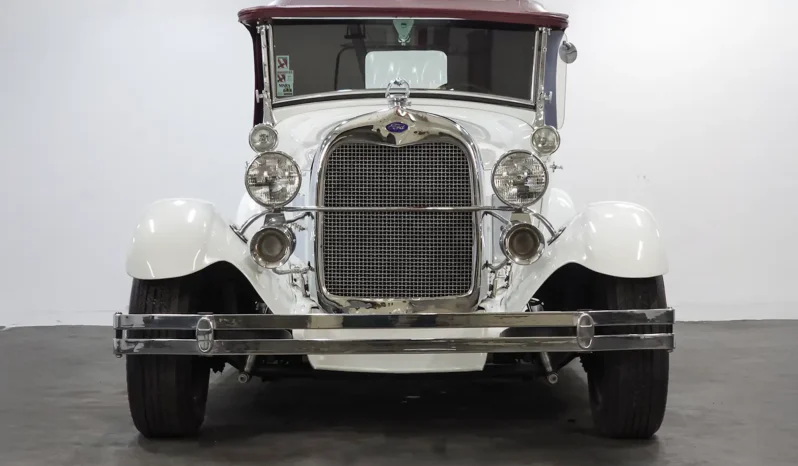 Classic Car 1929 Ford Model A in Stunning White