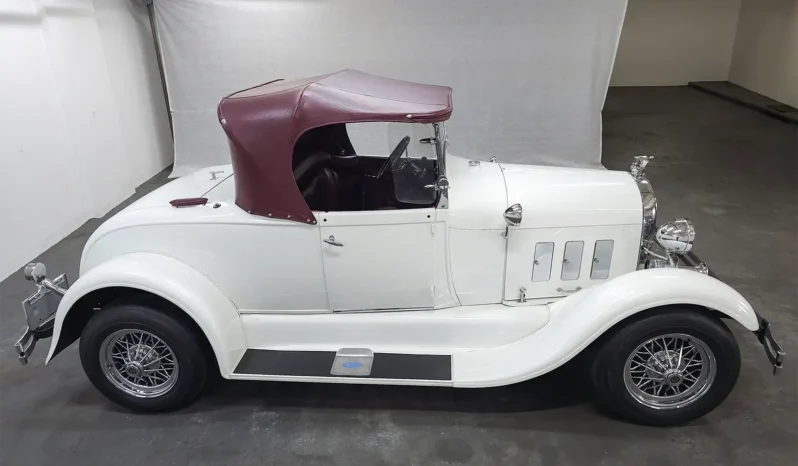 
								Classic Car 1929 Ford Model A in Stunning White full									