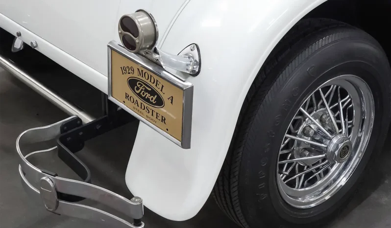 
								Classic Car 1929 Ford Model A in Stunning White full									