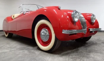 Classic Car 1954 Jaguar XK120 Roadster in Iconic Red