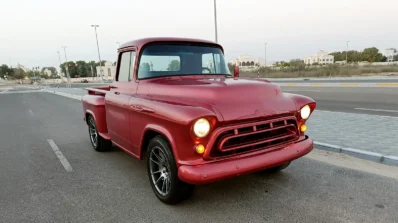 Classic Car 1957 Chevrolet 3100 in Maroon Fully Restored