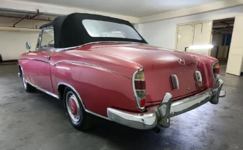 Classic Car 1957 Mercedes Benz 220S Cabriolet in Maroon