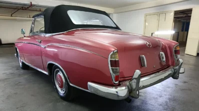 Classic Car 1957 Mercedes Benz 220S Cabriolet in Maroon