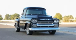 1958 Chevrolet 3100 Pickup Classic Black Truck with V8 Power