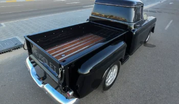 
									1958 Chevrolet 3100 Pickup Classic Black Truck with V8 Power full								