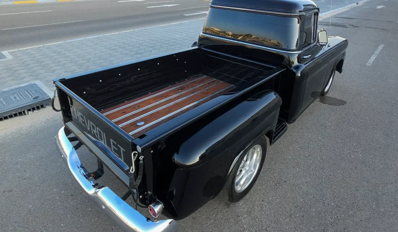 
								1958 Chevrolet 3100 Pickup Classic Black Truck with V8 Power full									