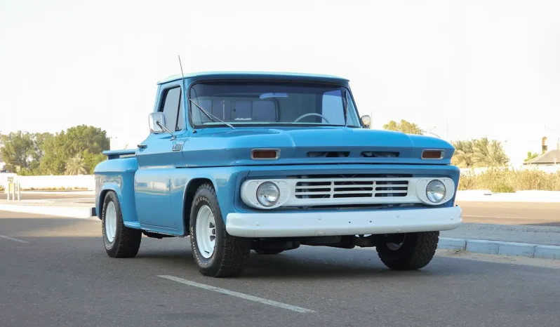 1965 Chevrolet C10 Pickup: Classic Truck in Blue and White