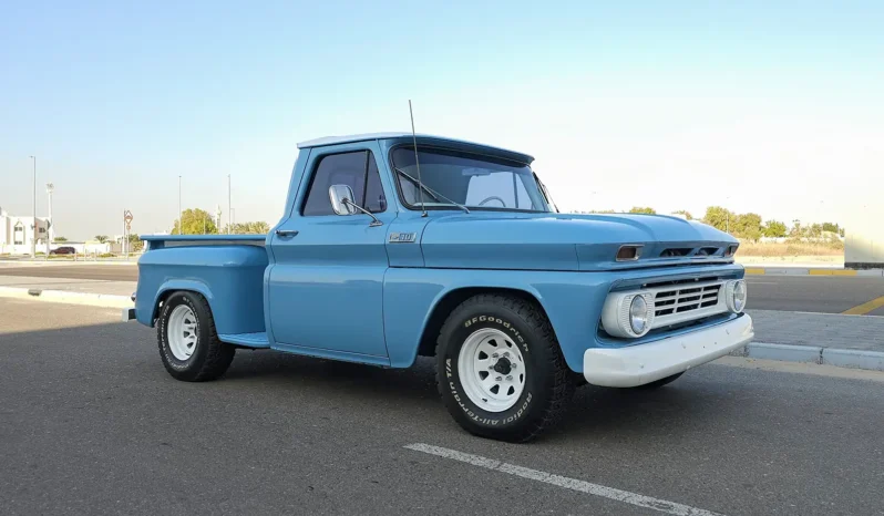 1965 Chevrolet C10 Pickup: Classic Truck in Blue and White