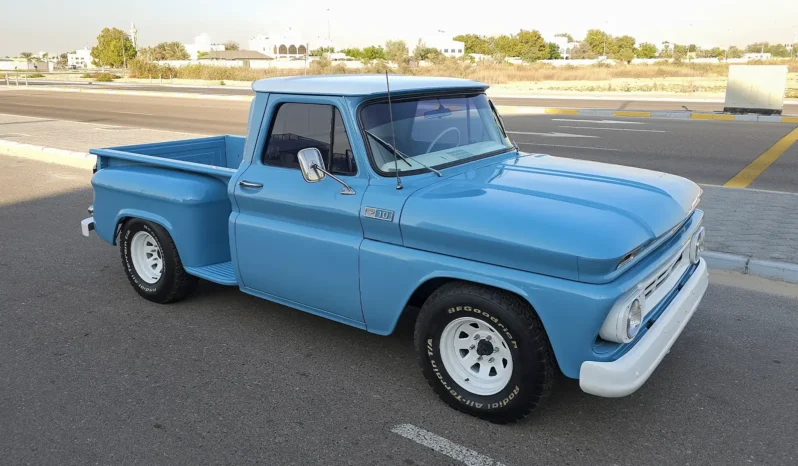 1965 Chevrolet C10 Pickup: Classic Truck in Blue and White