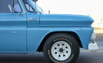 1965 Chevrolet C10 Pickup: Classic Truck in Blue and White