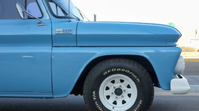 1965 Chevrolet C10 Pickup: Classic Truck in Blue and White