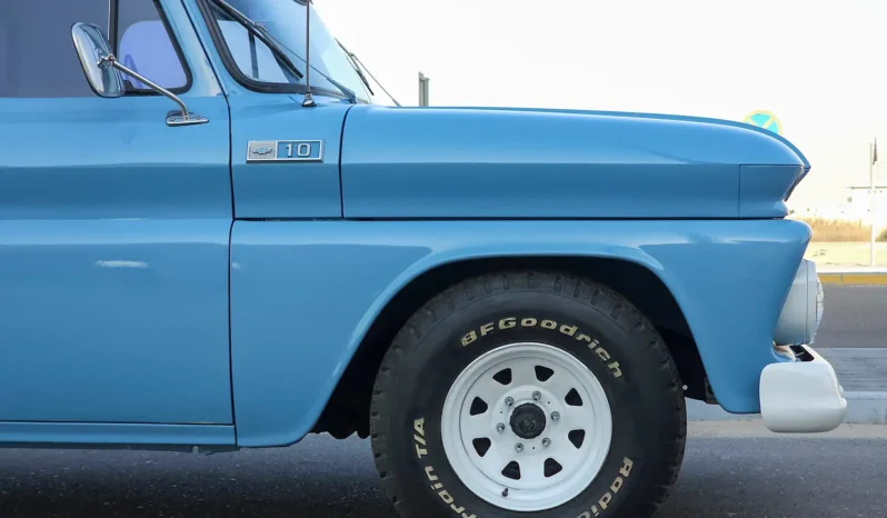 1965 Chevrolet C10 Pickup: Classic Truck in Blue and White